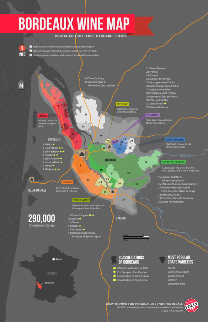 Bordeaux Wine Map By Wine Folly 663x1024 